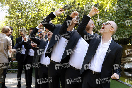 Fototermin mit The 12 Tenors in Berlin