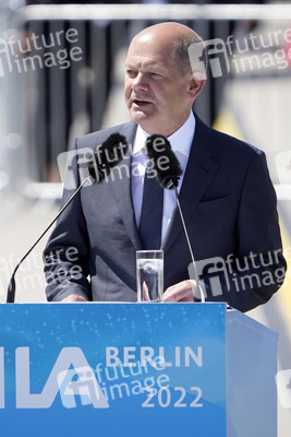 ILA-Eröffnung mit Bundeskanzler Scholz und anschließendem Rundgang in Berlin