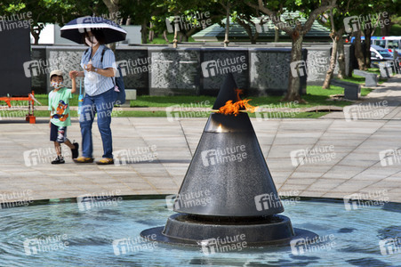 Gedenkfeier zum 76. Jahrestag der Schlacht von Okinawa in Itoman