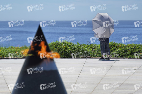 Gedenkfeier zum 76. Jahrestag der Schlacht von Okinawa in Itoman