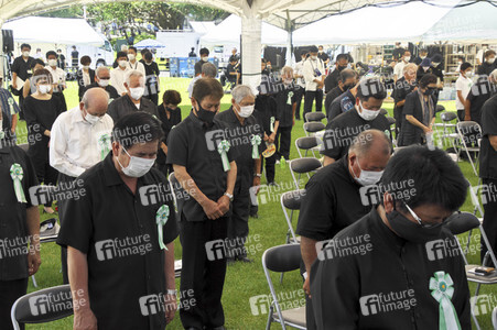 Gedenkfeier zum 76. Jahrestag der Schlacht von Okinawa in Itoman