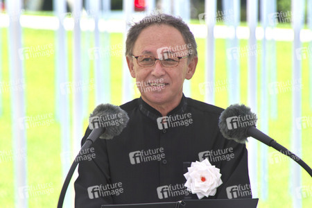Gedenkfeier zum 76. Jahrestag der Schlacht von Okinawa in Itoman