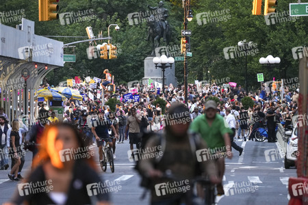 Protest gegen die Entscheidung der Supreme Courts gegen das Abtreibungsrecht in New York