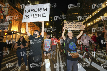 Verhaftungen bei Demo gegen die Aufhebung des Abtreibungsrechts in New York