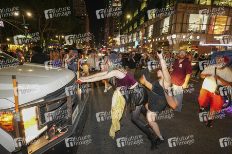 Verhaftungen bei Demo gegen die Aufhebung des Abtreibungsrechts in New York