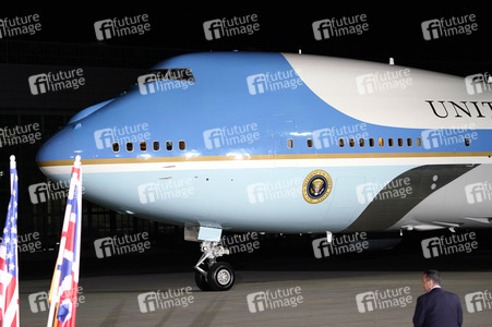 Ankunft von Präsident Biden in München