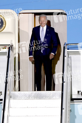 Ankunft von Präsident Biden in München