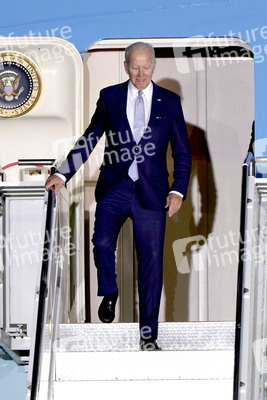 Ankunft von Präsident Biden in München