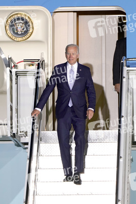 Ankunft von Präsident Biden in München