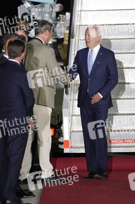 Ankunft von Präsident Biden in München