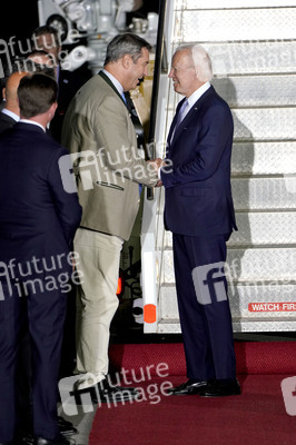 Ankunft von Präsident Biden in München