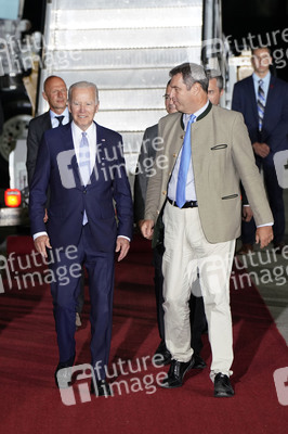 Ankunft von Präsident Biden in München