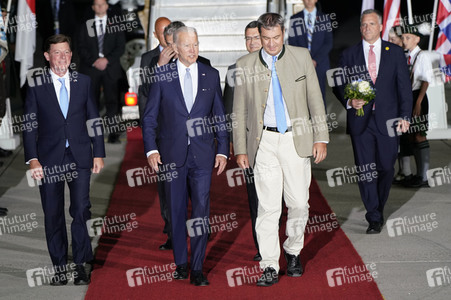 Ankunft von Präsident Biden in München