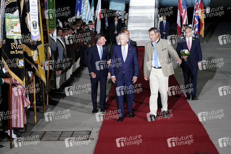 Ankunft von Präsident Biden in München