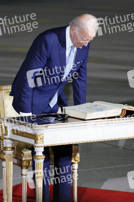 Ankunft von Präsident Biden in München