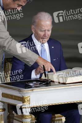 Ankunft von Präsident Biden in München