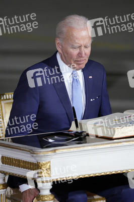 Ankunft von Präsident Biden in München