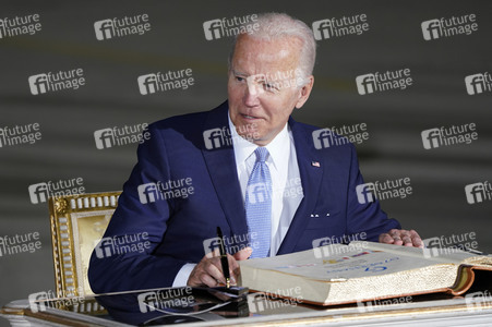 Ankunft von Präsident Biden in München