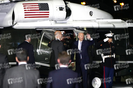 Ankunft von Präsident Biden in München