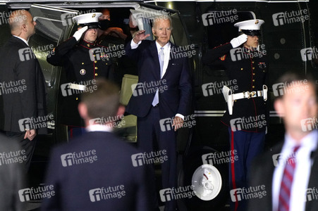 Ankunft von Präsident Biden in München
