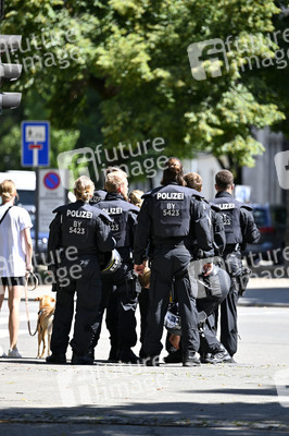 Demonstration gegen den G7-Gipfel in München