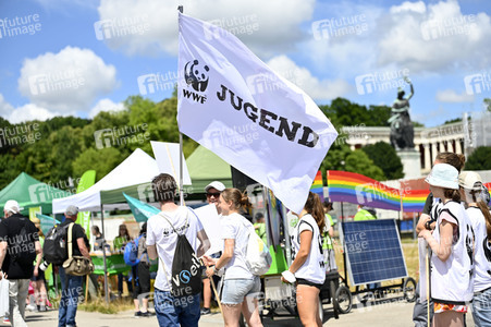 Demonstration gegen den G7-Gipfel in München