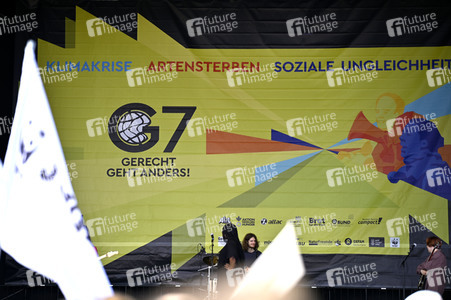 Demonstration gegen den G7-Gipfel in München