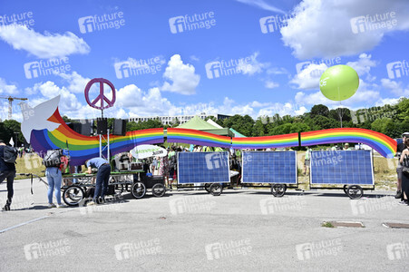 Demonstration gegen den G7-Gipfel in München