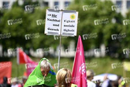 Demonstration gegen den G7-Gipfel in München