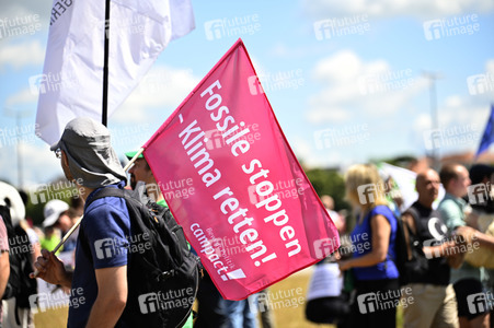 Demonstration gegen den G7-Gipfel in München