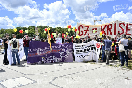 Demonstration gegen den G7-Gipfel in München