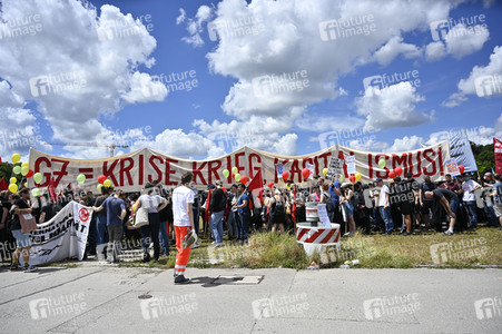 Demonstration gegen den G7-Gipfel in München