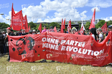 Demonstration gegen den G7-Gipfel in München