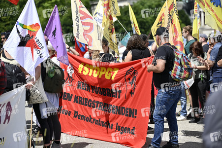 Demonstration gegen den G7-Gipfel in München