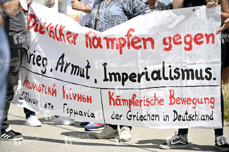 Demonstration gegen den G7-Gipfel in München