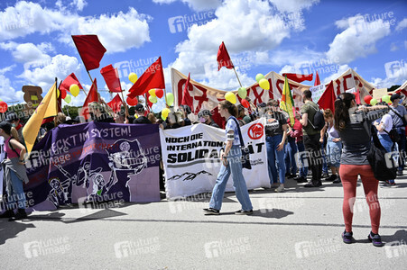 Demonstration gegen den G7-Gipfel in München
