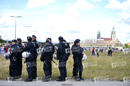 Demonstration gegen den G7-Gipfel in München