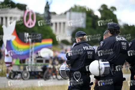 Demonstration gegen den G7-Gipfel in München