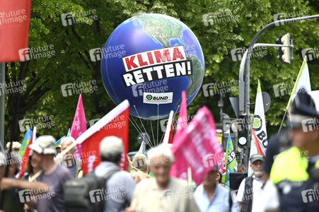 Demonstration gegen den G7-Gipfel in München
