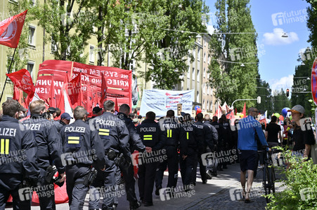 Demonstration gegen den G7-Gipfel in München