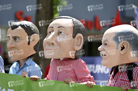 Demonstration gegen den G7-Gipfel in München