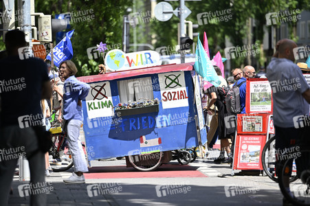 Demonstration gegen den G7-Gipfel in München