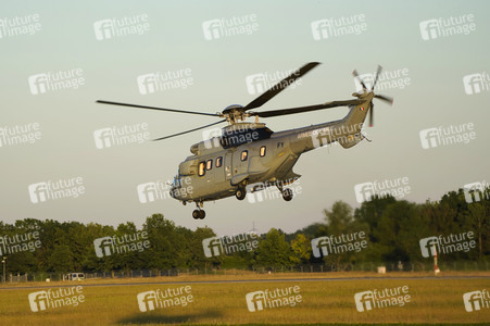 Ankunft von Präsident Macron in München