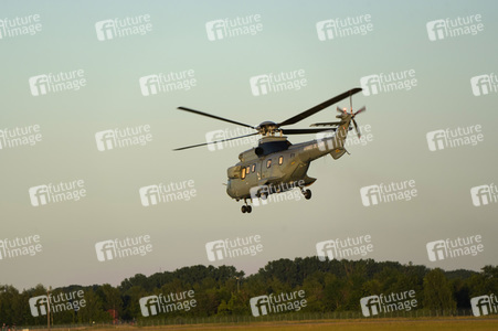Ankunft von Präsident Macron in München