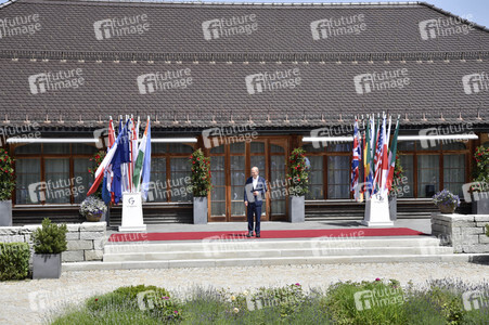 G7-Gipfel auf Schloss Elmau in Klais