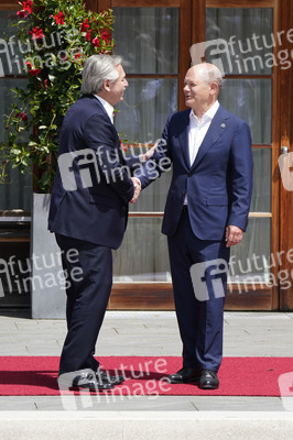 G7-Gipfel auf Schloss Elmau in Klais
