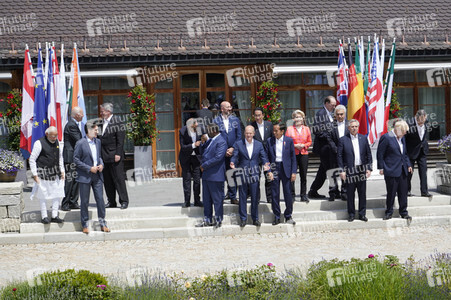 G7-Gipfel auf Schloss Elmau in Klais