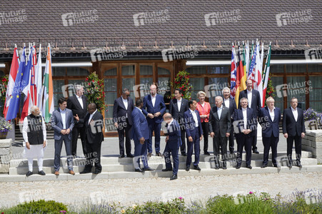 G7-Gipfel auf Schloss Elmau in Klais