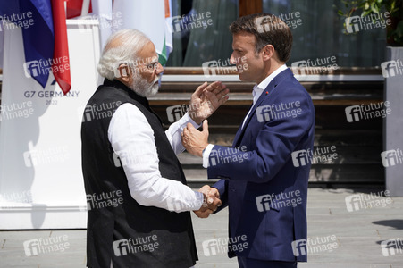 G7-Gipfel auf Schloss Elmau in Klais