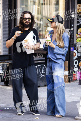 Heidi Klum und Tom Kaulitz unterwegs in New York